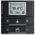 Busch-Jaeger Temperaturregler mit Tastsensor 2/4fach schwarz matt
