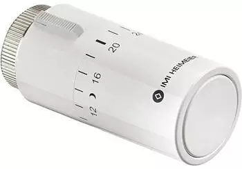 Heimeier Halo Thermostatkopf ohne Nullstellung wei&szlig;