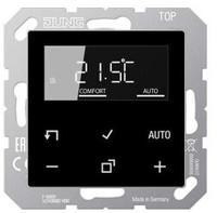 Jung Raumtemperaturregler mit Display Standard TR D A 1790 SW (TRDA1790SW)