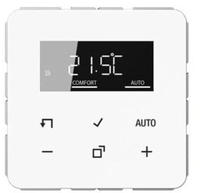 Jung Lb-management Raumthermostat-set, Serie Cd, Alpinwei&szlig; Tr D Cd 1790 Ww