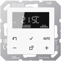 JUNG TRDA1790WW, Jung TRDA1790WW Raumtemperaturregler mit Display Standard...