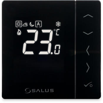 Salus Controls Funk-Thermostat VS35 schwarz