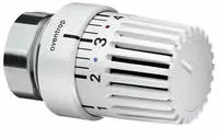 Oventrop Thermostat Uni LO 7-28 GrC, m 0-Stellung, m Fl&uuml;ssig, wei&szlig;