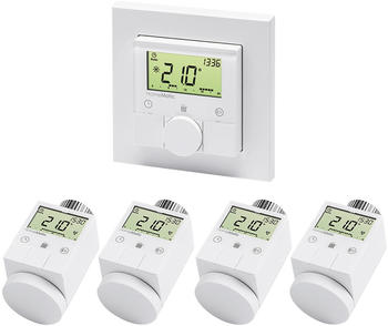 HomeMatic Spar-Set Heizen (4x Heizkörperthermostat + Wandthermostat)