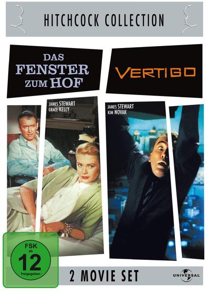 Hitchcock Collection: Das Fenster zum Hof / Vertigo (2 Movie Set) [DVD]