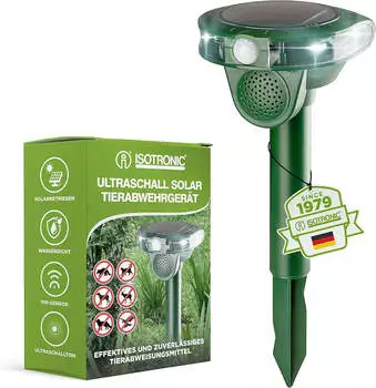 Isotronic Solar-Tiervertreiber Art.-Nr.: 60067 Isotronic Solar-Tiervertreiber Art.-Nr.: 60067