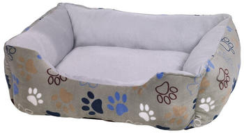 Nobby Komfortbett eckig Classic Lissi hellgrau 70x60x20cm (61648)