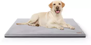 Knuffelwuff Orthop&auml;dische Matte Berrith Kaninchen Fellimitat 60x40cm grau (14303-001)