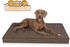 Knuffelwuff orthopädische Matte Palomino laser-gesteppt Kunstleder (14206)