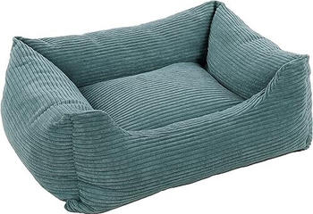Flamingo Bett Velluto rechteckig blau 80x67x22cm (522940)