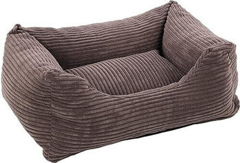 Flamingo Bett Velluto rechteckig braun 65x50x20cm (522934)