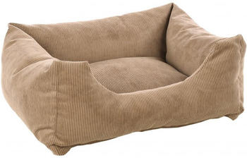 Flamingo Hundebett Celeste rechteckig beige 100x80x30cm (522127)