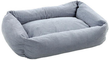 Flamingo Hundebett Colette rechteckig blau 65x45x20cm (521927)