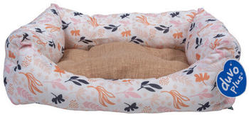 Duvo+ Bett Breezy rechteckig weiß 85x70x20cm (13730)