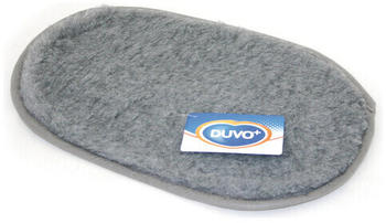 Duvo+ Matte Nappa oval dunkelgrau 38x27cm (893632)