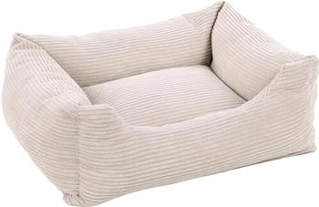 Flamingo Bett Velluto rechteckig beige 80x67x22cm (522945)