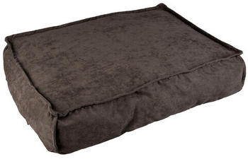 Duvo+ Kissen rechteckig Velvet Concrete grau/weiß M (14084)