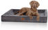 Knuffelwuff Santiago orthopädisches Hundebett Cord mit Handwebcharakter