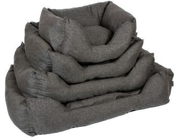 Duvo+ Bett Textura Eco rechteckig S dunkelbraun