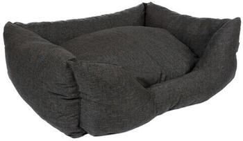 Duvo+ Bett Textura Eco rechteckig dunkelbraun M (15272)