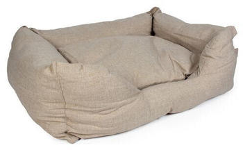 Duvo+ Bett Textura Eco rechteckig XL beige