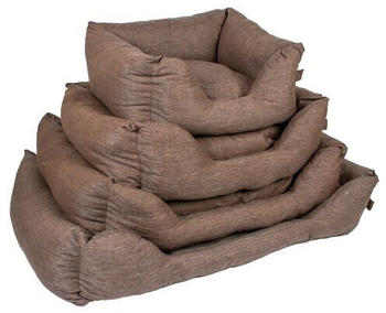 Duvo+ Bett Textura Eco rechteckig XL braun
