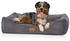 Knuffelwuff Olivia Hundebett aus Cord mit Handwebcharakter