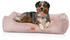 Knuffelwuff Olivia Hundebett aus Cord mit Handwebcharakter