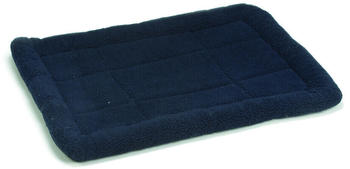 Beeztees Schaffell-Liegekissen Hundgitterboxen blau 76x56x6cm (704142)