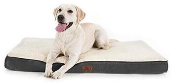 Bedsure orthopädisches Hundebett für große Hunde grau