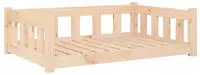 vidaXL Hundebett 95,5x65,5x28 cm Massivholz Kiefer