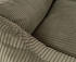 Knuffelwuff Hundebett Cord Handwebcharakter Olivia XL 105x75cm Khaki (14337-009)