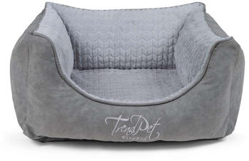 TrendPet VitaBed Style orthop&auml;disches Hundebett 80x70cm grau