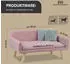 Rohrschneider Hundesofa Chicago rosa