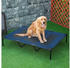 Pawhut Hundeliege outdoor Hundebett Katzenbett Haustierbett Schlafplatz Blau (D04-069DB)
