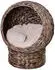 Pawhut Katzenhaus braun Eisen H/L: ca. 60x42cm (D30-104GY)