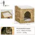 Pawhut Katzen-Zubehör braun Polypropylen 37,5x37,5x41,5cm (D30-678V00BN)