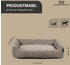 Rohrschneider Hundebett robuster Breit-Cordstoff taupe