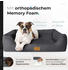 Freudentier orthopädisches Hundebett anthrazit XL
