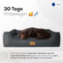 Freudentier orthopädisches Hundebett anthrazit XL