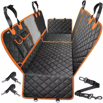 RAGI Hundedecke Auto R&uuml;ckbank 4in1 schwarz (POKR-4/POM)
