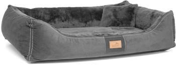 Tierlando Floyd orthopädisches Hundebett 120x85x25cm graphit