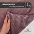 Rohrschneider Hundebett Cordstoff breit 50x70cm altrosa