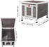 VEVOR Katzenhaus Outdoor Holz winterfest 513x420x420mm