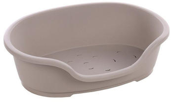 Flamingo Hundekorb Tuck oval 70x47x22cm grau
