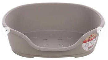 Flamingo Hundekorb Tuck oval 58x38x20cm grau