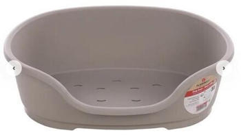 Flamingo Hundekorb Tuck oval 92x61x26cm grau