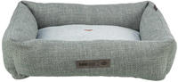 Bett Viviana, Eckig,80 X 60cm, Blau-grau