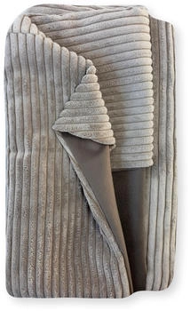 4L Textil Bezug f&uuml;r Hundebetten Cord MOLLY braun 100x80cm