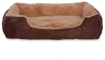 Lionto Bett mit Wendekissen braun L (DB00532)